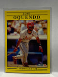 # 640 Jose Oquendo  St Louis Cardials 1991 Fleer Baseball card