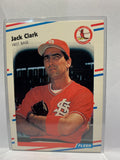 # 26 Jack Clark  St Louis Cardinals 1988 Fleer Baseball Cards