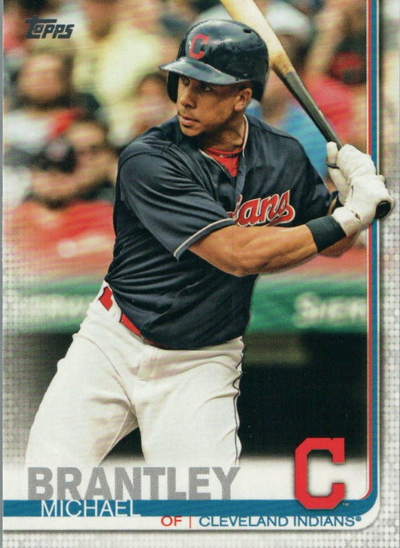 #51 Michael Brantley Cleveland Indians 2019 Topps Series 1 Baseball