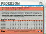 #231 Joc Pederson Los Angeles Dodgers 2019 Topps Series 1 Baseball