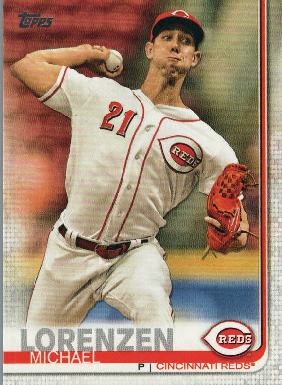 #304 Michael Lorenzen Cincinnati Reds 2019 Topps Series 1 Baseball