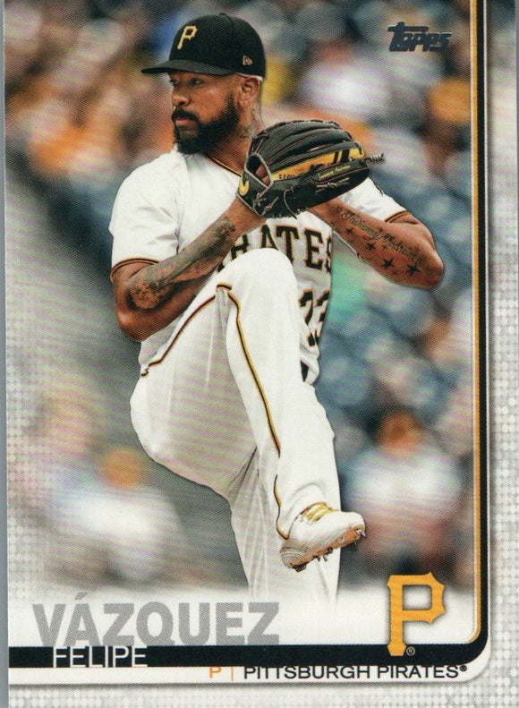 #194 Felipe Vazquez Pittsburgh Pirates 2019 Topps Series 1 Baseball