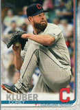 #336 Corey Kluber Cleveland Indians 2019 Topps Series 1 Baseball
