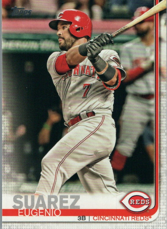 #29 Eugenio Suarez Cincinnati Reds 2019 Topps Series 1 Baseball