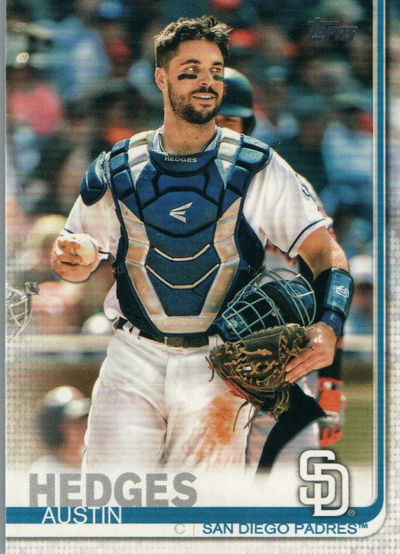 #234 Austin Hedges San Diego Padres 2019 Topps Series 1 Baseball