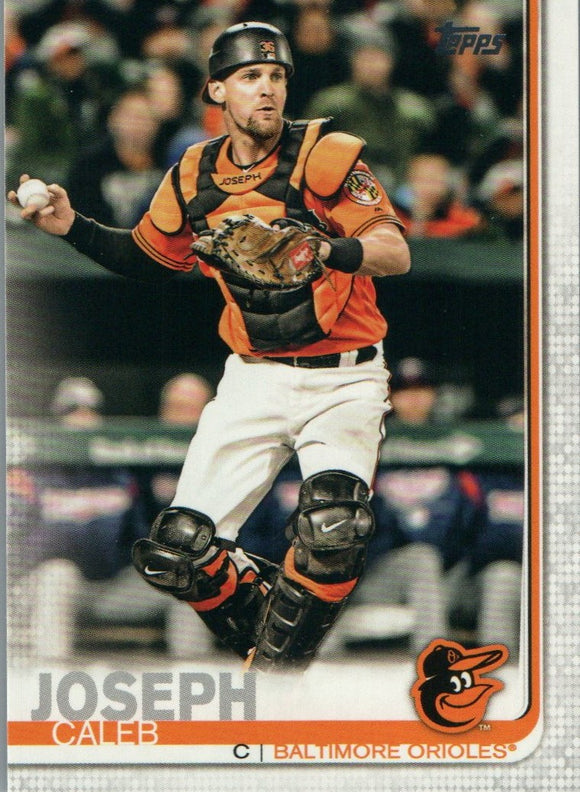 #17 Caleb Joseph Baltimore Orioles 2019 Topps Series 1 Baseball