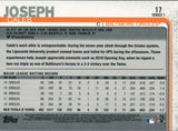 #17 Caleb Joseph Baltimore Orioles 2019 Topps Series 1 Baseball