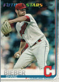 #271 Shane Bieber Cleveland Indians 2019 Topps Series 1 Baseball