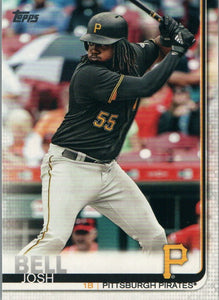 #208 Josh Bell Pittsburgh Pirates 2019 Topps Series 1 Baseball