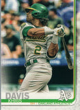 #149 Khris Davis Oakland Athletics 2019 Topps Series 1 Baseball