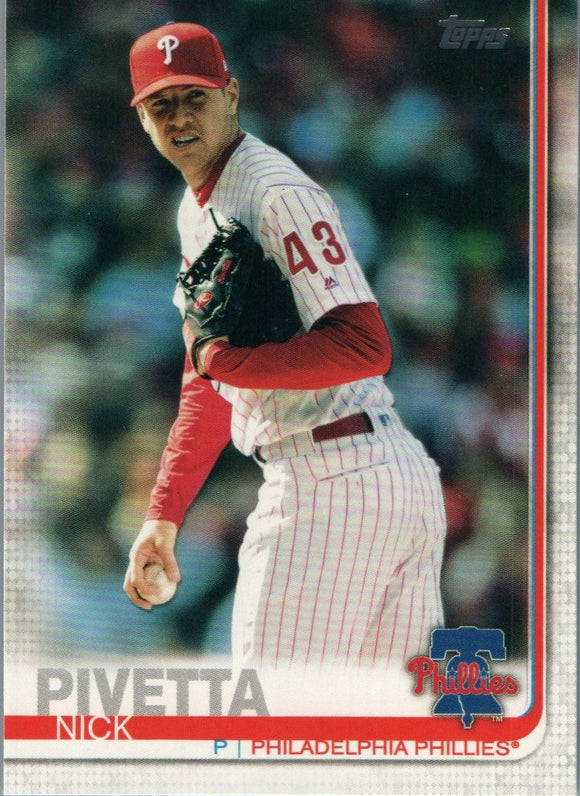 #45 Nick Pivetta Philadelphia Phillies 2019 Topps Series 1 Baseball