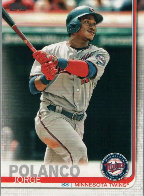 #69 Jorge Polanco Minnesota Twins 2019 Topps Series 1 Baseball