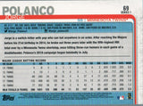 #69 Jorge Polanco Minnesota Twins 2019 Topps Series 1 Baseball
