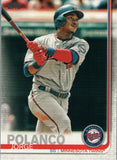 #69 Jorge Polanco Minnesota Twins 2019 Topps Series 1 Baseball