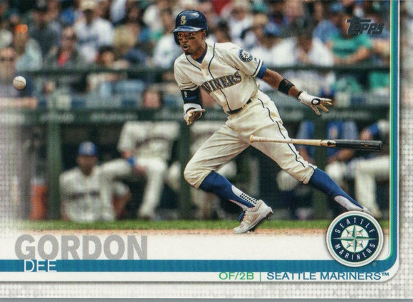 #292 Dee Gordon Seattle Mariners 2019 Topps Series 1 Baseball