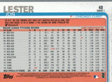 #40 Jon Lester Chicago Cubs 2019 Topps Series 1 Baseball