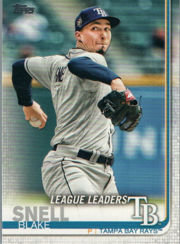 #268 Blake Snell Tampa Bay Rays 2019 Topps Series 1 Baseball