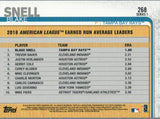#268 Blake Snell Tampa Bay Rays 2019 Topps Series 1 Baseball