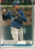 #259 Jonathan Schoop Milwaukee Brewers 2019 Topps Series 1 Baseball