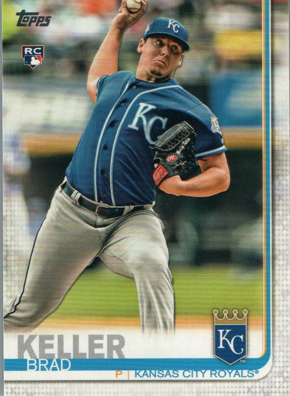 #270 Brad Keller Kansas City Royals RC 2019 Topps Series 1 Baseball