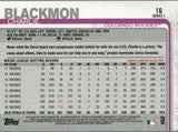 #16 Charlie Blackmon Colorado Rockies 2019 Topps Series 1 Baseball