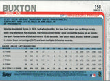 #158 Byron Buxton Minnesota Twins 2019 Topps Series 1 Baseball