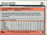 #286 Taijuan Walker Arizona Diamondbacks 2019 Topps Series 1 Baseball