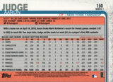 #150 Aaron Judge New York Yankees 2019 Topps Series 1 Baseball