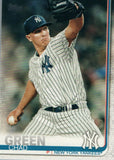 #25 Chad Green New York Yankees 2019 Topps Series 1 Baseball