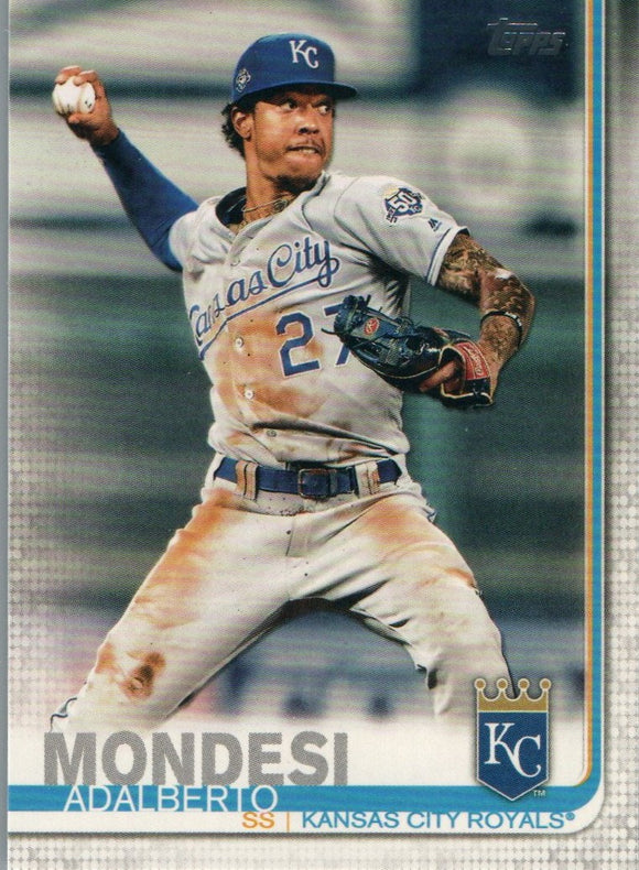 #22 Adalberto Mondesi Kansas City Royals 2019 Topps Series 1 Baseball