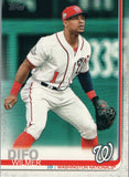 #342 Wilmer Difo Washington Nationals 2019 Topps Series 1 Baseball