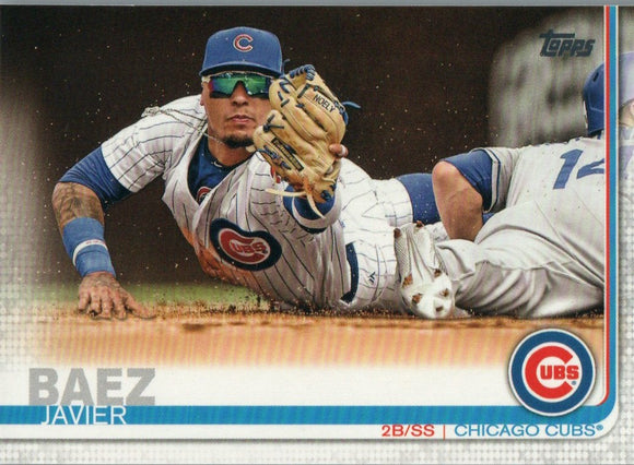 #310 Javier Baez Chicago Cubs 2019 Topps Series 1 Baseball