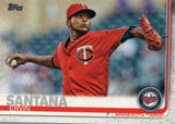 #335 Ervin Santana Minnesota Twins 2019 Topps Series 1 Baseball