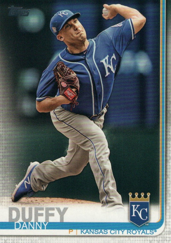 #87 Danny Duffy Kansas City Royals 2019 Topps Series 1 Baseball