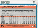 #260 Aaron Hicks New York Yankees 2019 Topps Series 1 Baseball