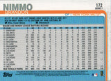 #172 Brandon Nimmo New York Mets 2019 Topps Series 1 Baseball