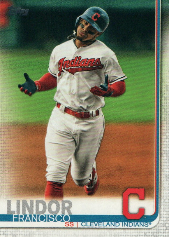 #269 Francisco Lindor Cleveland Indians 2019 Topps Series 1 Baseball