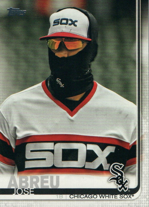 #46 Jose Abreu Chicago White Sox 2019 Topps Series 1 Baseball