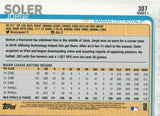 #307 Jorge Soler Kansas City Royals 2019 Topps Series 1 Baseball