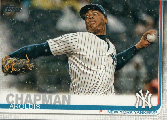 #99 Aroldis Chapman New York Yankees 2019 Topps Series 1 Baseball