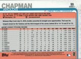 #99 Aroldis Chapman New York Yankees 2019 Topps Series 1 Baseball