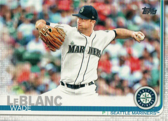 #135 Wade Leblanc Seattle Mariners 2019 Topps Series 1 Baseball