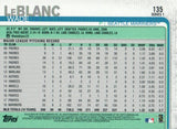 #135 Wade Leblanc Seattle Mariners 2019 Topps Series 1 Baseball