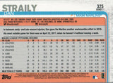 #325 Dan Straily Miami Marlins 2019 Topps Series 1 Baseball