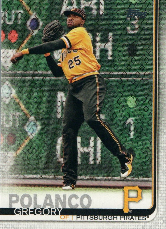 #198 Gregory Polanco Pittsburgh Pirates 2019 Topps Series 1 Baseball