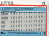 #345 Justin Upton Los Angeles Angels 2019 Topps Series 1 Baseball
