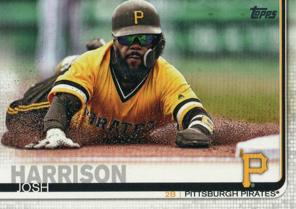 #339 Josh Harrison Pittsburgh Pirates 2019 Topps Series 1 Baseball