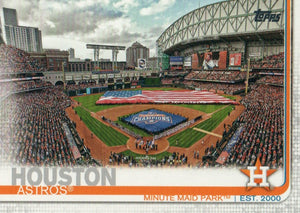 #159 Houston Astros Minute Maid Park 2019 Topps Series 1 Baseball