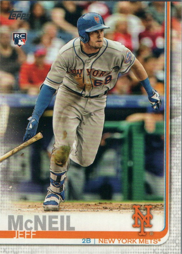 #281 Jeff Mcneil New York Mets RC 2019 Topps Series 1 Baseball