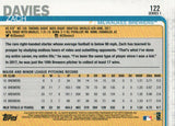 #122 Zach Davies Milwaukee Brewers 2019 Topps Series 1 Baseball